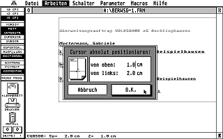 Formular atari screenshot
